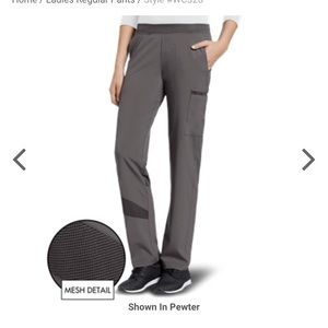 Bundle of 2 White Cross Fit Scrub Bottoms